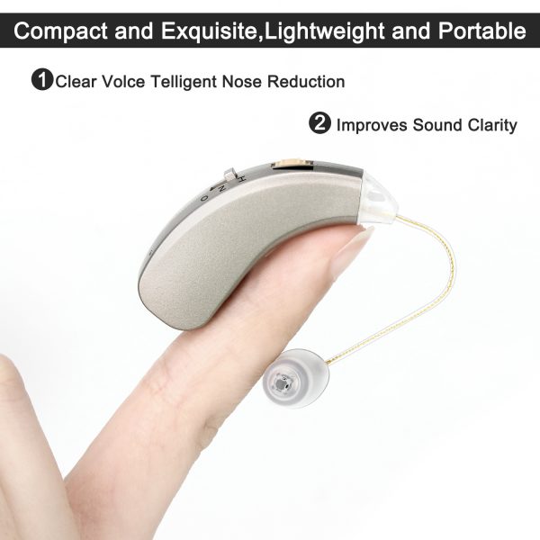 Elderly Rechargeable Sound Amplifier Behind-The-Ear Rechargeable Sound Amplifier - Image 2