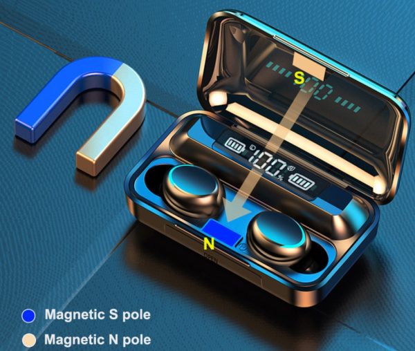 TWS Bluetooth 5.0 Earphones 2200mAh Charging Box Wireless Headphone 9D Stereo Sports Waterproof Earbuds Headsets With Microphone - Image 2