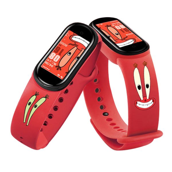 Silicone Bracelet For Xiaomi Mi Band 5 for miband 5 4 3 strap print Wrist Band for xiaomi miband 4 3 bracelet  Accessories - Image 6