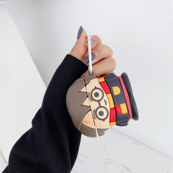 Cute Harry Potter apple airplads Pro protective cover wireless Bluetooth 2 / 3 generation headset cover silicone - Image 4