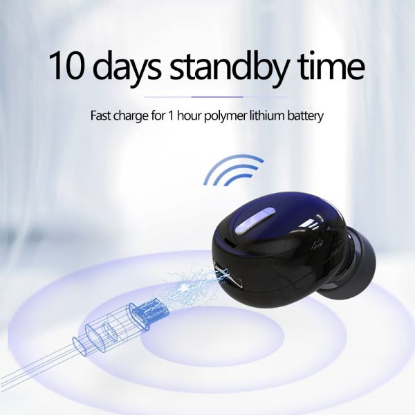 Mini In-Ear 5.0 Bluetooth Earphone HiFi Wireless Headset With Mic Sports Earbuds Handsfree Stereo Sound Earphones for all phones - Image 3