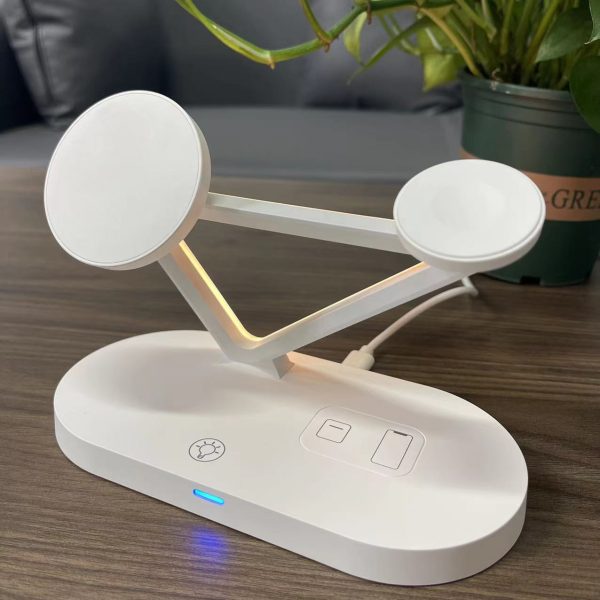 15W five-in-one Magnetic Wireless Charger for Apple iPhone13/12 Magnetic Watch S7airpods