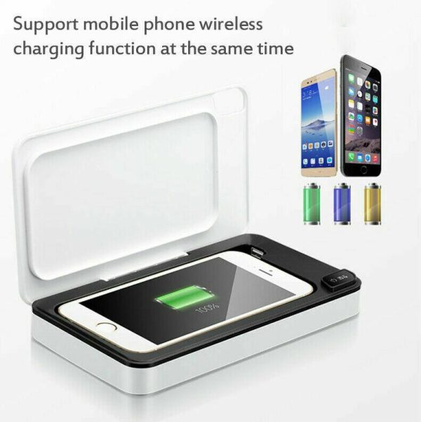 Portable Uv Sterilizer Box Mobile Phone Sanitizer Case For Phone Mice Toothbrush Mask Sterilization Box 1 Set - Image 4