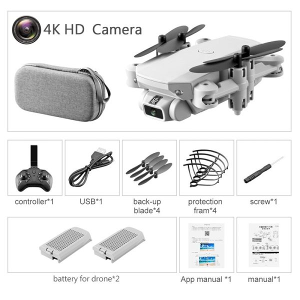 Pocket Dron 4k Quadcopter Foldable Toys for Children 5.0MP/4K HD Camera FPV WiFi Mini Drone LS-MIN Kids Toys Profissional Drones - Image 14