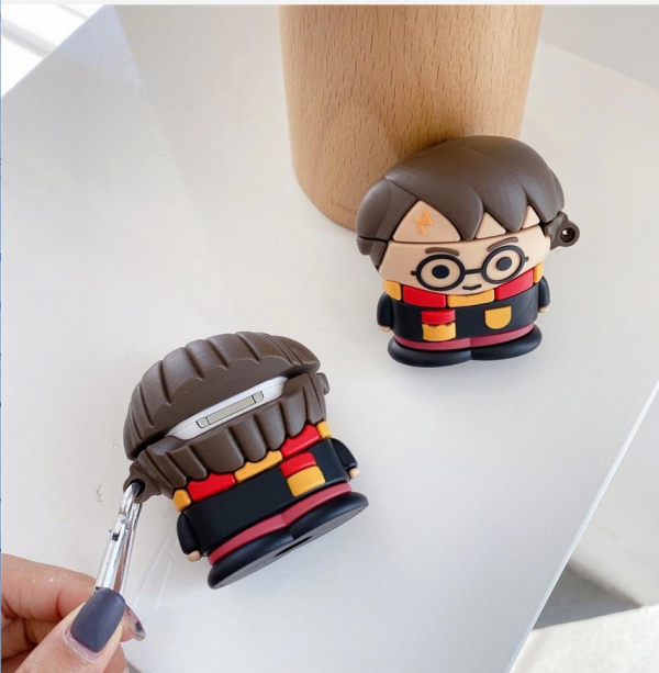 Cute Harry Potter apple airplads Pro protective cover wireless Bluetooth 2 / 3 generation headset cover silicone