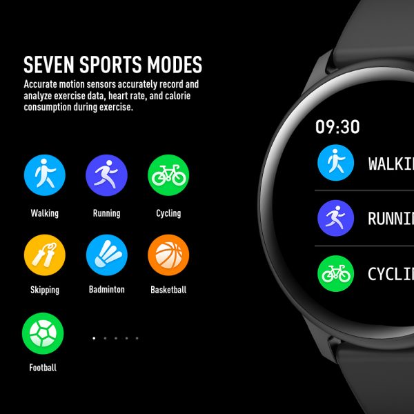 KW19 Pro wommen smart watch full touch screen blood oxygen pressure sport smartwatch men tracker fitness - Image 2