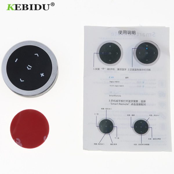 Kebidu Wireless Bluetooth Media Steering Wheel Remote Control mp3 Music Play for Android IOS Smartphone Control Car Kit Styling - Image 4