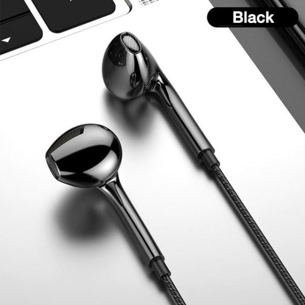 3.5mm Wired Headphones With Bass Earbuds Stereo Earphone Music Sport Gaming Headset With mic For Xiaomi IPhone 11 Earphones - Image 6