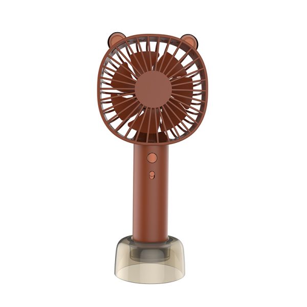 Cute Handheld Mini Fan Desktop Small Fan USB Charging Easy To Carry Fan Mute Small Fan - Image 5