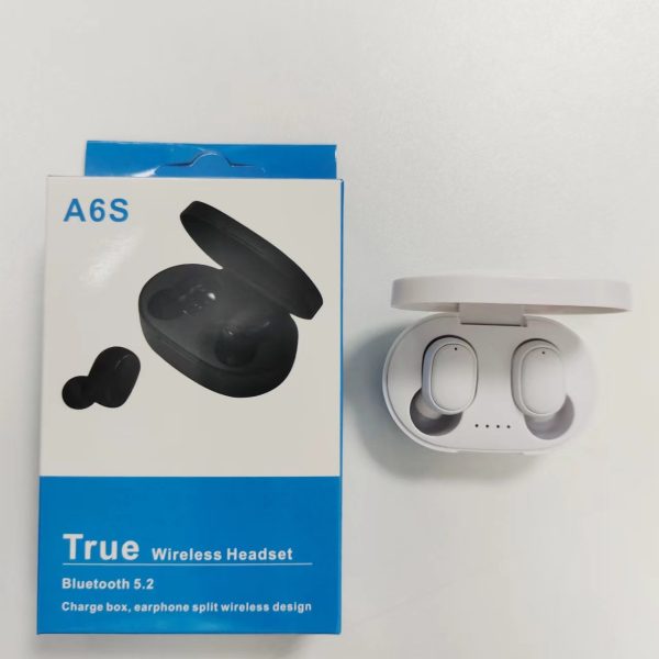 A6S Bluetooth Headset Macaron Bluetooth 5.2 Wireless TWS Earbuds Sports Mini New Headphones - Image 7