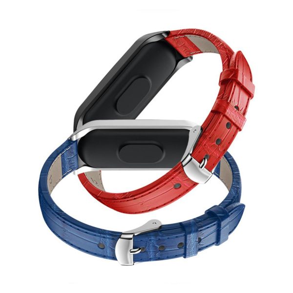 Yiwa For Millet Mi-band 3/4 PU Wrist Band Bracelet Strap+Metal Case Millet 3 Wrist Strap Protection - Image 3