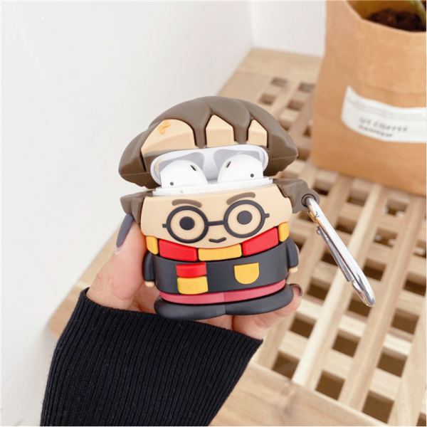 Cute Harry Potter apple airplads Pro protective cover wireless Bluetooth 2 / 3 generation headset cover silicone - Image 3