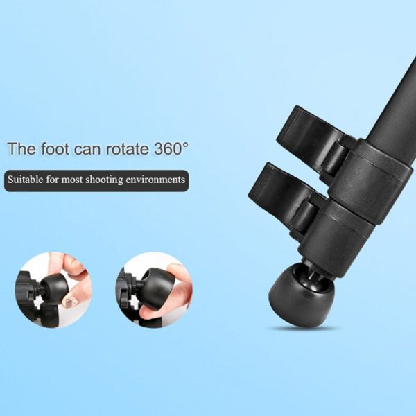 Single-Camera Tripod Stand 360degreeRotating Retractable and Height-Adjustable Portable Mobile Phone Camera Live Tripod - Image 6
