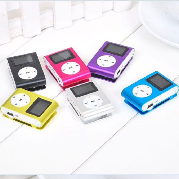 Screen Card Mp3 Card Clip Mp3 Metal Aluminum Housing Sports Mp3 - Image 2