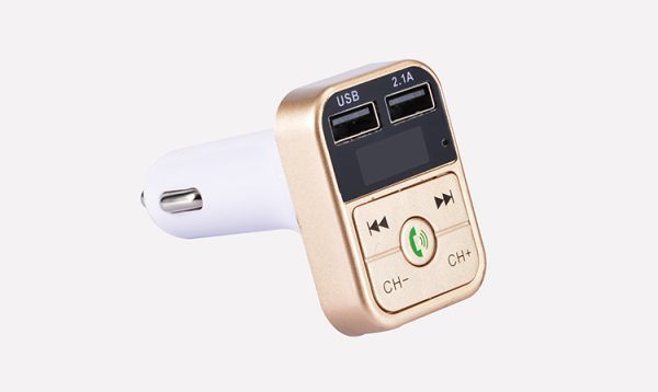 B2 Car MP3 Bluetooth Hands-Free Car Player FM Transmitter Car Charger Receiver - Image 6