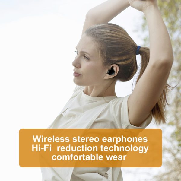 TWS Bluetooth 5.0 Wireless Stereo Earphones Earbuds In-ear Noise Reduction Waterproof Headphone Headset With Charging Case - Image 2