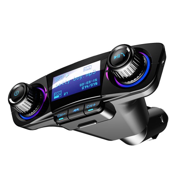 BT06 Car MP3 Bluetooth Player Car Charger Multi-Language Bluetooth Hands-Free FM Transmitter - Image 2