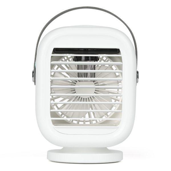 New Water-Cooled Air-Conditioning Fan Household Creative Desktop Small Refrigerator Mini Humidification Spray Fan Lamp - Image 5