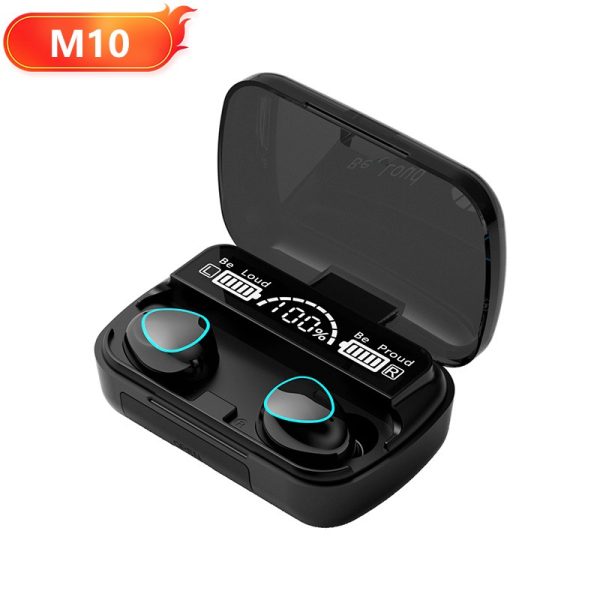 M10M30 Bluetooth Headset High-Capacity Wireless Private Model TWS New F9 Smiley Face Binaural 5.1 Noise Cancellation - Image 27