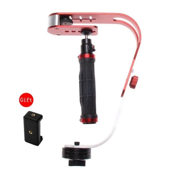 Mini handheld stabilizer Video Steadicam for Digital Camera HDSLR DSLR Camcorder DV Mobile Phone + Gloves free shipping - Image 7
