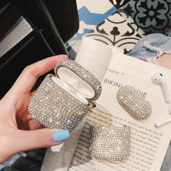 Luxury Earphone Cases For Apple AirPods Pro 2 1 Cute Case For AirPod Air Pods Pro 2 3 Bling Diamond Hard Shell Protective Cover - Image 3