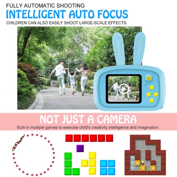 Children Take Photo Camera Full HD 1080P Portable Digital Video Camera 2 Inch LCD Screen Display Children ForKid Learning Study - Image 3
