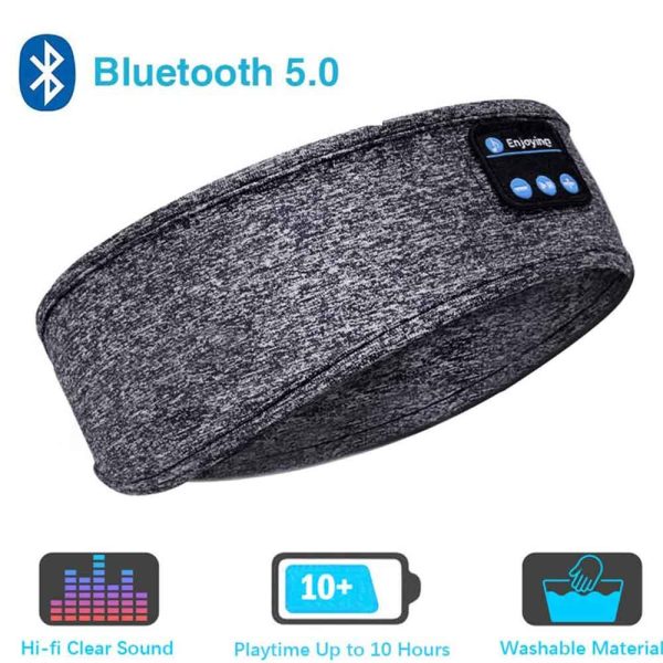 Sleep Headphones Bluetooth Headband,Upgrage Soft Sleeping Wireless Music Sleeping Headsets Perfect - Image 5