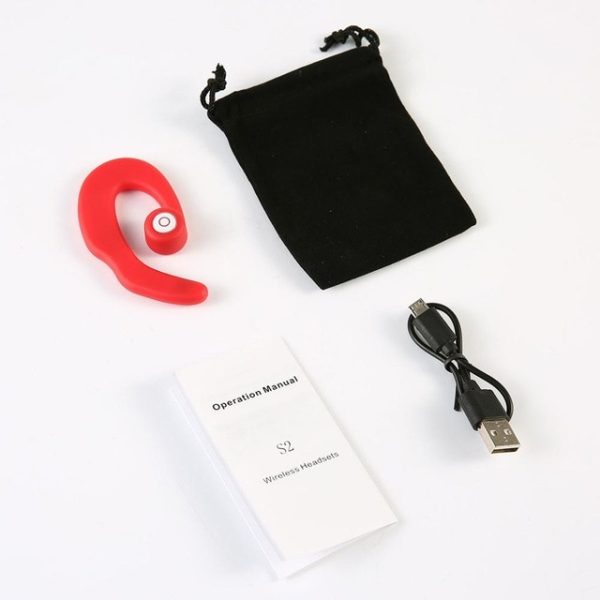 S2 Bluetooth Headphone Wireless Headset Bone Conduction Hook Earphone Sports earpiece With Mic for phone Music - Image 7