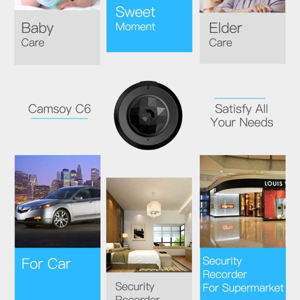 Mini IP Camera WIFI HD 1080P Surveillance Security Smart Home Night Vision Motion Detection Camera Baby Monitor Mini Cameroder - Image 2