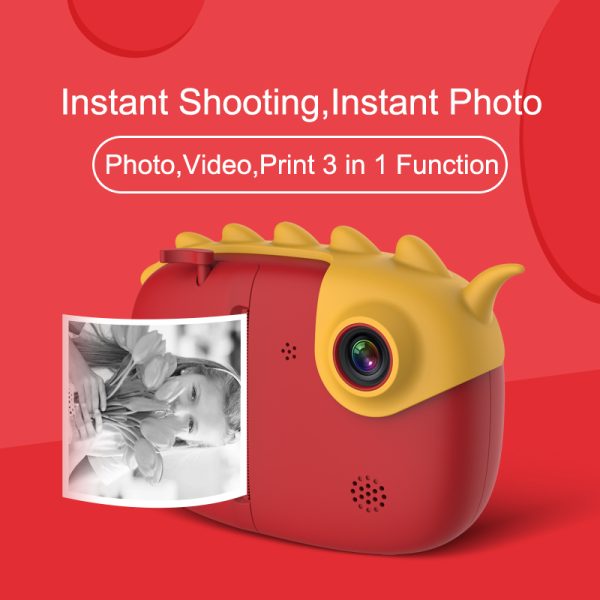 The New Shoot-And-Get High Definition Children's Camera Print Photo Camera Shoot And Get Printable DIY Graffiti - Image 2