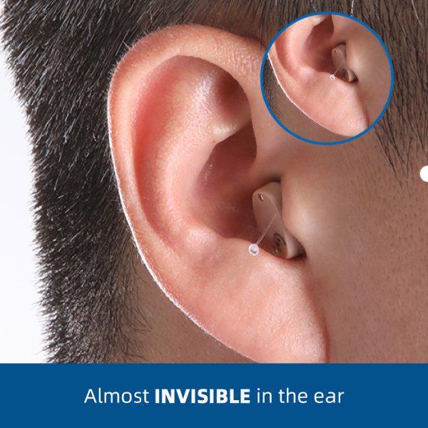 Elderly Hearing Aids Invisible Charging Hearing Aid CIC Sound Amplifier Accessories - Image 5