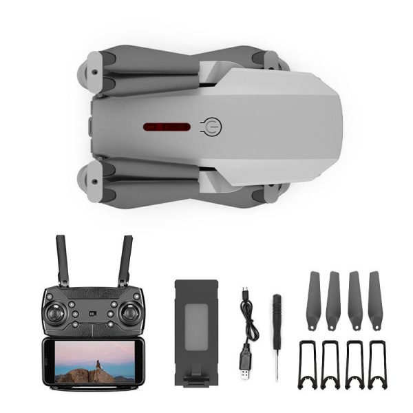 E88 Drone HD Camera Quadcopter Long Range Air Pressure Fixed Height Children's Remote Control Aircraft Drone - Image 4