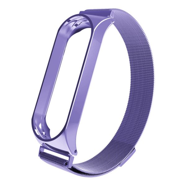 For Xiaomi Band 3 4 Lannis Strap With Millet Metal Frame Magnetic Adsorption Loop Stainless Steel Wristband Bracelet - Image 7