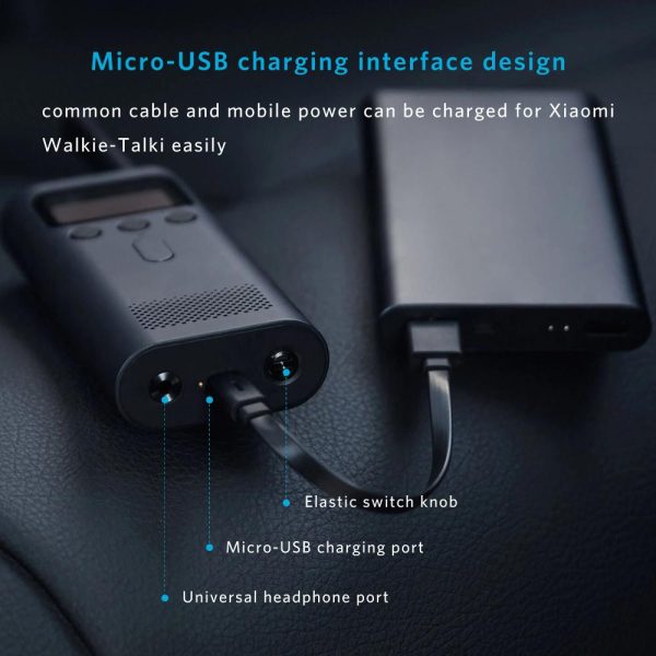 Xiaomi Mijia Smart WalkieTalkie FM Radio 8 Dayds Standby Smart Phone APP Location Share Fast Team Talk - Image 6
