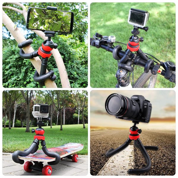 Octopus Tripod Douyin Kuaishou Live Mobile Phone Stand SLR Camera Photography Floor Tripod - Image 2
