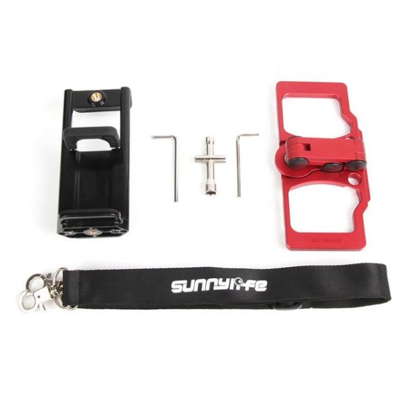 DJI Mavic 2 Pro Air Spark remote control Aluminium Holder with Strap Stand Mounting for iphone ipad tablet samsung - Image 7