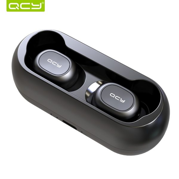 QCY qs1 TWS 5.0 Bluetooth headphone 3D stereo wireless earphone with dual microphone - Image 2