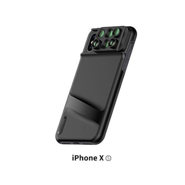 Camera Lens Phone Case for iPhone XR XS Max Fisheye Wide Angle Macro Lens Phone Cover Mobile Phone Lensese Case Full Coverage - Image 9