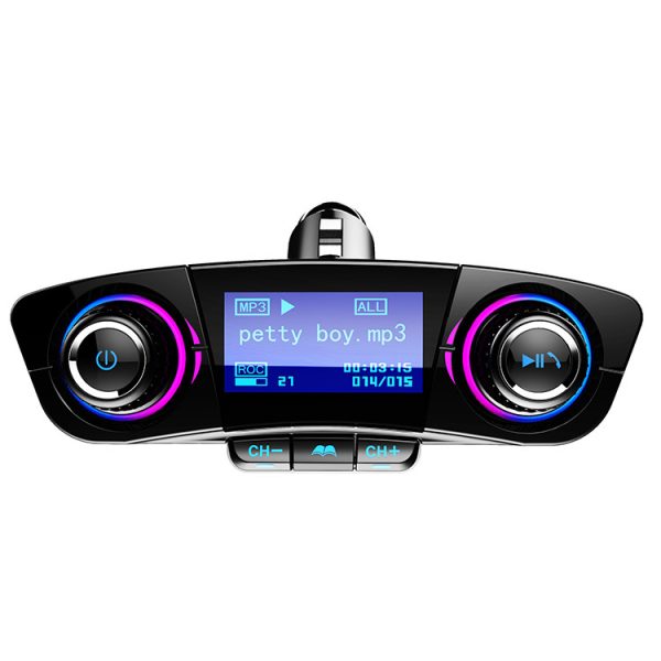 BT06 Car MP3 Bluetooth Player Car Charger Multi-Language Bluetooth Hands-Free FM Transmitter - Image 5