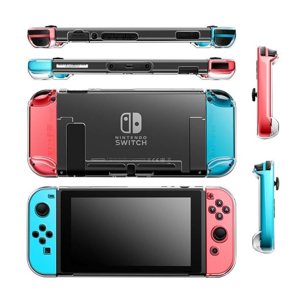 Detachable Crystal PC Transparent Case For Nintendo Nintend Switch NS NX Cases Hard Clear Back Cover Shell Coque Ultra Thin Bag - Image 4