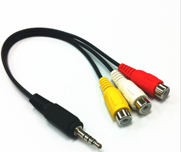 HD 3RCA AV Cable for Satellite Receiver DVB-S2 by USB WIFI - Image 3