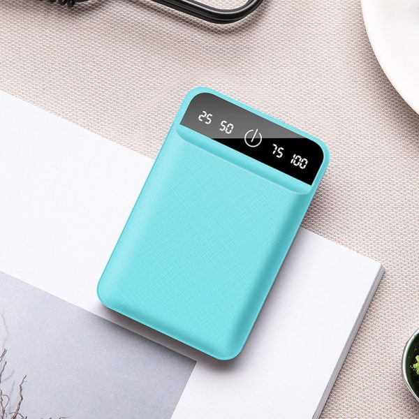 20000mAh Mini Charger Portable Two-way Fast Charging Power Bank Digital Display External Battery for iPhone Xiaomi Samsung - Image 10