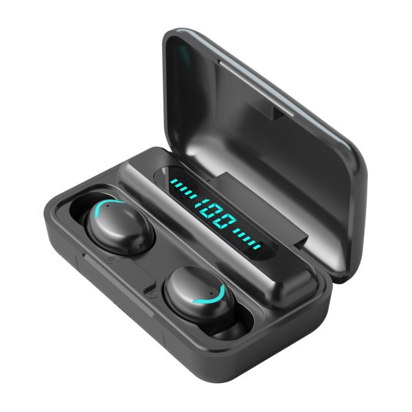 M10M30 Bluetooth Headset High-Capacity Wireless Private Model TWS New F9 Smiley Face Binaural 5.1 Noise Cancellation - Image 11