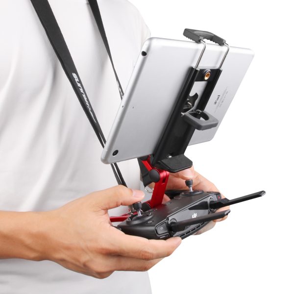 DJI Mavic 2 Pro Air Spark remote control Aluminium Holder with Strap Stand Mounting for iphone ipad tablet samsung - Image 3