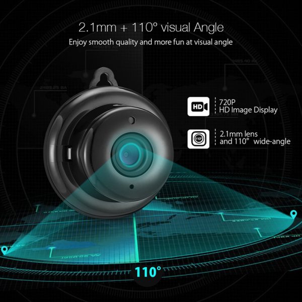 DG-MYQ IP Camera Cloud Storage 720P WIFI Night Vision Two-way Audio Security Motion Detection Alarm VS - Image 4