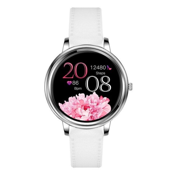 Proker Smart Watch Full Touch Control Round Screen Fashion Women Smartwatch Lady Health Tracking Watch For iOS Android - Image 6