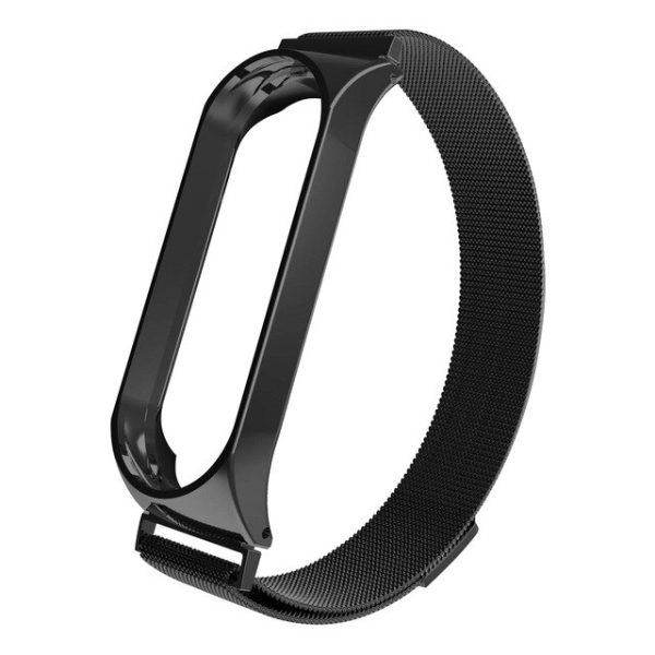 For Xiaomi Band 3 4 Lannis Strap With Millet Metal Frame Magnetic Adsorption Loop Stainless Steel Wristband Bracelet - Image 15