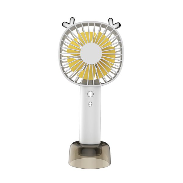 Cute Handheld Mini Fan Desktop Small Fan USB Charging Easy To Carry Fan Mute Small Fan - Image 6