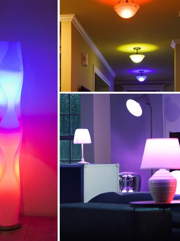 WiFi Smart Bulb Alexa Voice Control RGBCW Dimming Color A19 Bulb Graffiti Smart Life - Image 2