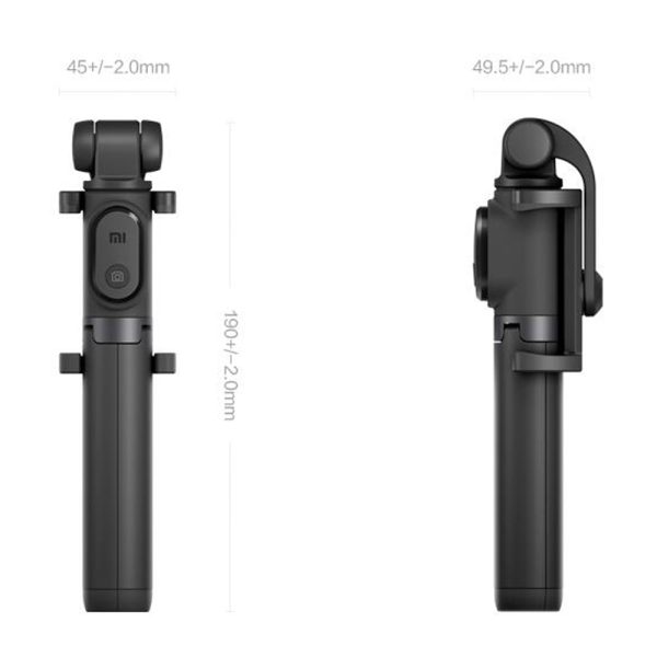 Original Xiaomi Foldable Tripod Monopod Selfie Stick Bluetooth With Wireless Button Shutter Selfie Stick For iOS/Android/Xiaomi - Image 3